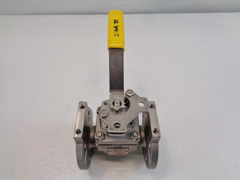 Apollo 1" 150# CF8M Flanged Ball Valve, Model# SSB5524A